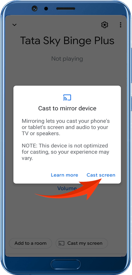 How to Cast to Mirror Device through Google Home App in Hindi