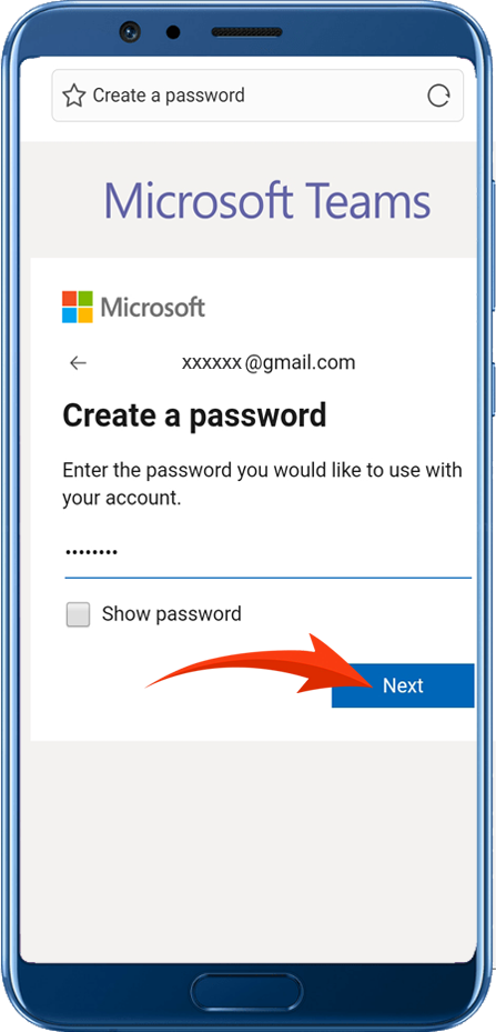 How to create Password on Microsoft Teams in Hindi