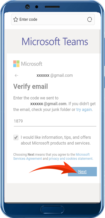 Microsoft Teams Account ka Email Verify Kaise Kare