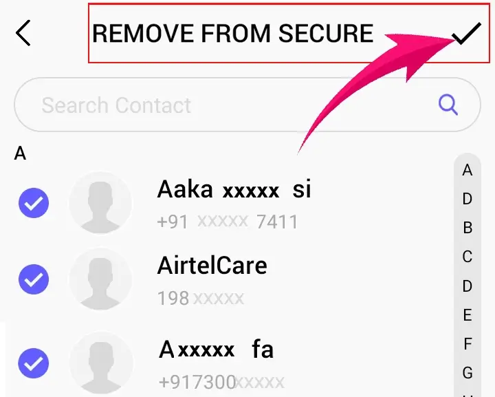 How to remove Hide and Secure Phone Number in Mobile in Hindi